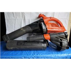 Working Black & Decker Leaf Hog With All Parts