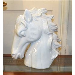 Large Ceramic Horse Head