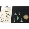 Image 2 : Group of 5 Inlay Pendants/Charms