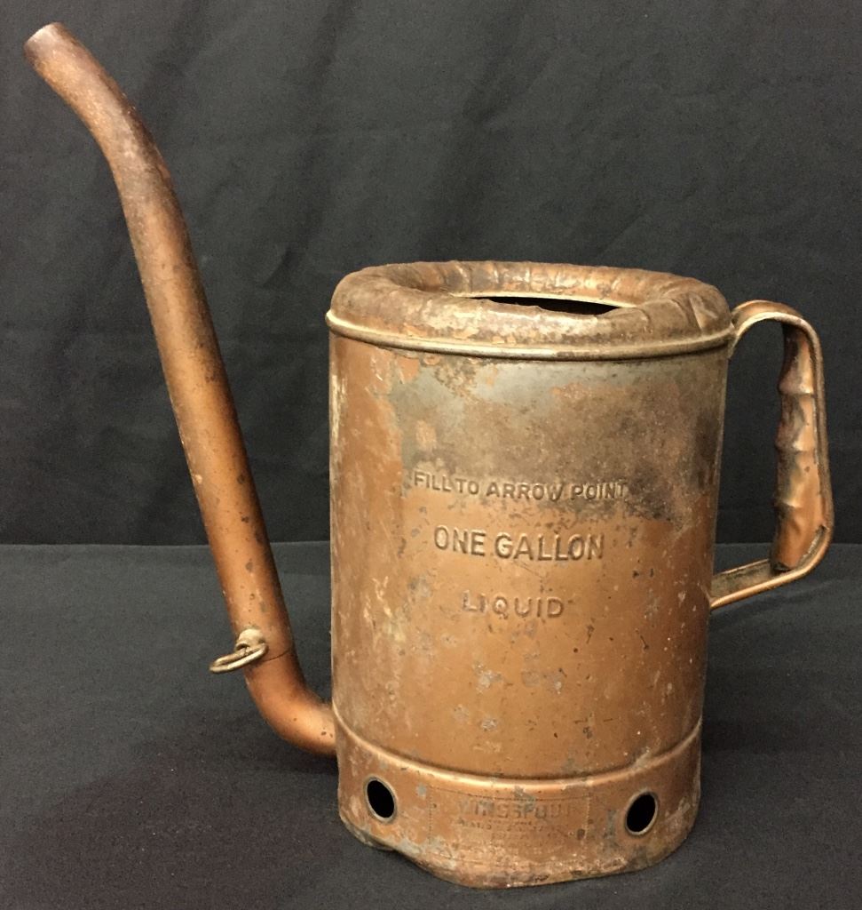 Antique 1 Gallon Swing Spout Oil Can