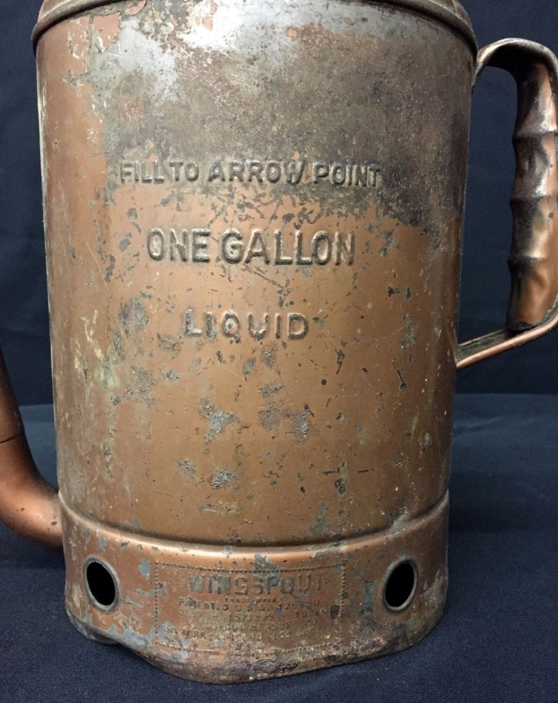 Antique 1 Gallon Swing Spout Oil Can