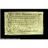 North Carolina December 1771 L5 Very Fine. A hugely margined example from the highest denomination o