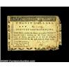 North Carolina May 15, 1779 $20 Extremely Fine, Damaged. Except for some damage to the lower right c