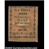 Image 2 : Pennsylvania April 25, 1776 6d New. A nice example of a Pennsylvania Small Change note, with a stron