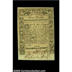 Rhode Island May 1786 L3 Choice New. The right face margin is a little close on both sides. Importan