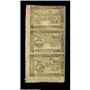 South Carolina December 23, 1776 Uncut Strip of Three Very Choice New. This strip has one each of th