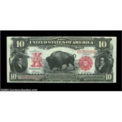 Fr. 118 $10 1901 Legal Tender Extremely Fine. Well margined, bright and 100% original, with clean su