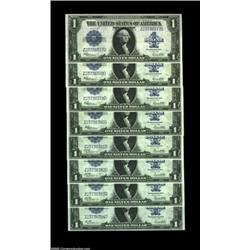 Fr. 237/238 Changeover Cut Sheets Superb Gem New. Eight consecutive notes. The first four, a cut she