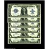 Fr. 238/237 six-note Changeover Pair Gem New. Six consecutive notes, the first two are Fr. 238 and t