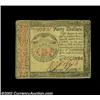 Image 1 : Continental Currency January 14, 1779 $4 Extremely Fine. A well signed, well margined, lightly circu