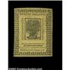 Image 2 : Delaware May 1, 1777 20s Very Choice New. A near-Gem example of this much more difficult Delaware is