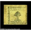 Image 2 : Massachusetts October 16, 1778 1s6d Extremely Fine. This Codfish issue utilizes plates made for the.