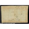 Image 2 : 1779 Massachusetts Loan Certificate. This good looking Colonial item is signed by Gardner as Treasur