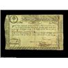 Image 1 : Massachusetts Treasury Certificate. A nice Class the Third June 1, 1779 Certificate from Massachuset