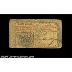 New Jersey April 12, 1760 L3 Very Fine. Super grade for the issue. Utterly unrestored, with good cor