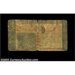 New Jersey December 31, 1763 30s Fine. This two color higher denomination example is virtually never