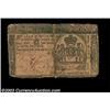 Image 1 : New York April 20, 1756 L5. The center split is repaired from the back, and the note has museum numb