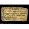 Image 1 : North Carolina April 4, 1748 40s Fine. Contemporarily backed, with the backing covered by endorsemen