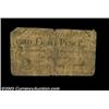 Image 1 : North Carolina March 9, 1754 8d Very Good. Tightly margined all around, with much of the edges missi