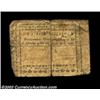Image 1 : North Carolina April 23, 1761 5s Fine. Split and backed, with a contemporary pin holding the note to
