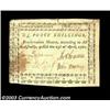 Image 1 : North Carolina April 23, 1761 40s Extremely Fine. There is a small stain affecting the left margin a