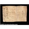 Image 2 : North Carolina April 23, 1761 L3 Very Fine. A central split has been well repaired and the note has.