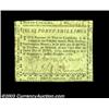 Image 1 : North Carolina December 1768 40s Choice Extremely Fine. Trimmed very tightly all the way around, but