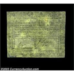 Virginia October 16, 1780 $500 Extremely Fine. Unfortunately, this otherwise very nice example of th