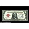 Image 1 : Fr. 1500 $1 1928 Legal Tender. Choice Crisp Uncirculated.The centering is low, but this note is crac
