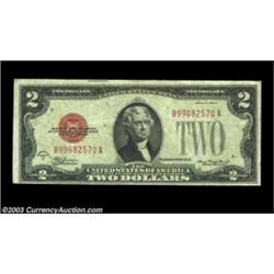 Fr. 1504 $2 1928C Mule Legal Tender. Very Fine-Extremely Fine.An extremely rare note which is unpric