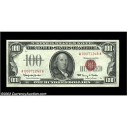 Fr. 1550 $100 1966 Legal Tender. Gem Crisp Uncirculated.Last of the group of four consecutive gems,.