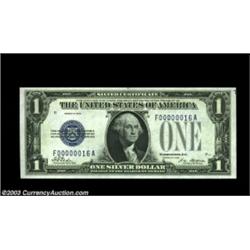 Fr. 1600 $1 1928 Silver Certificate. Gem Crisp Uncirculated.A flawless example with crackling fresh.