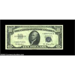 Fr. 1706* $10 1953 Silver Certificate. CGA Gem Uncirculated 66.A nice example of this scarcer star n