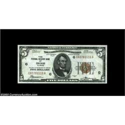 Fr. 1850-G $5 1929 Federal Reserve Bank Note. Choice Crisp Uncirculated. Important notice: We expect