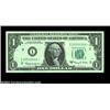 Image 1 : Fr. 1901-J* $1 1963A Federal Reserve Note. Gem Crisp Uncirculated.This low, two digit serial number.