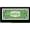 Image 2 : Fr. 1901-J* $1 1963A Federal Reserve Note. Gem Crisp Uncirculated.This low, two digit serial number.