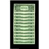 Image 2 : Fr. 1904-A through L* $1 1969A $1 Federal Reserve Notes. Complete District Block and Star Set. Gem C