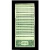 Image 2 : Fr. 1904-A through L* $1 1969A $1 Federal Reserve Notes. Complete District Block and Star Set. Gem C