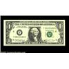 Image 1 : Fr. 1917-F $1 1988A Web Federal Reserve Note. Gem Crisp Uncirculated.A perfectly centered web note f