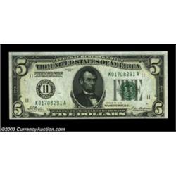 Fr. 1950-K $5 1928 Federal Reserve Note. CGA Gem Uncirculated 65.This nice Dallas Fed appears to hav