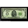 Fr. 1953-F $5 1928C Federal Reserve Note. Very Fine.A just slightly higher grade example of this key