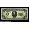 Fr. 2053-G $20 1928C Federal Reserve Note. Fine-Very Fine.Like the 1928C $5, this $20 Fed series is.