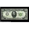 Fr. 2054-G* $20 1934 Light Green Seal Federal Reserve Note. Extremely Fine-About Uncirculated.A very