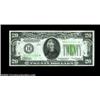 Fr. 2054-H* $20 1934 Federal Reserve Note. Extremely Fine.A scarce star note in any grade. Important