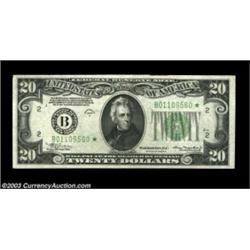 Fr. 2055-B* $20 1934A Federal Reserve Note. Extremely Fine-About Uncirculated. Important notice: We.