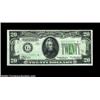 Fr. 2055-G* $20 1934A Mule Federal Reserve Note. Choice-Gem Crisp Uncirculated.A very scarce mule th