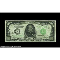 Fr. 2212-F $1000 1934A Federal Reserve Note. Gem Crisp Uncirculated.Consecutive to the last. There i