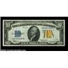Image 1 : Fr. 2309 $10 1934A North Africa Silver Certificate. Face Plate 86. Gem Crisp Uncirculated.A broadly.