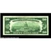Image 2 : Fr. 2404 $50 1928 Gold Certificate. Choice About Uncirculated.A hint of a center bend and a counting