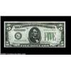 Image 1 : Four Small Size Chicago Feds.Fr. 1957-G $5 1934A Federal Reserve Note Choice CUFr. 2006-G $10 1934A.
